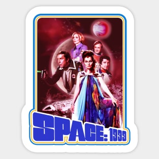 SPACE: 1999 - Retro iron-on Sticker